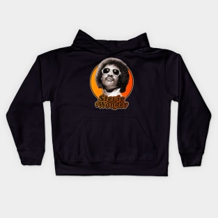 Retro Stevie Wonder Tribute Kids Hoodie